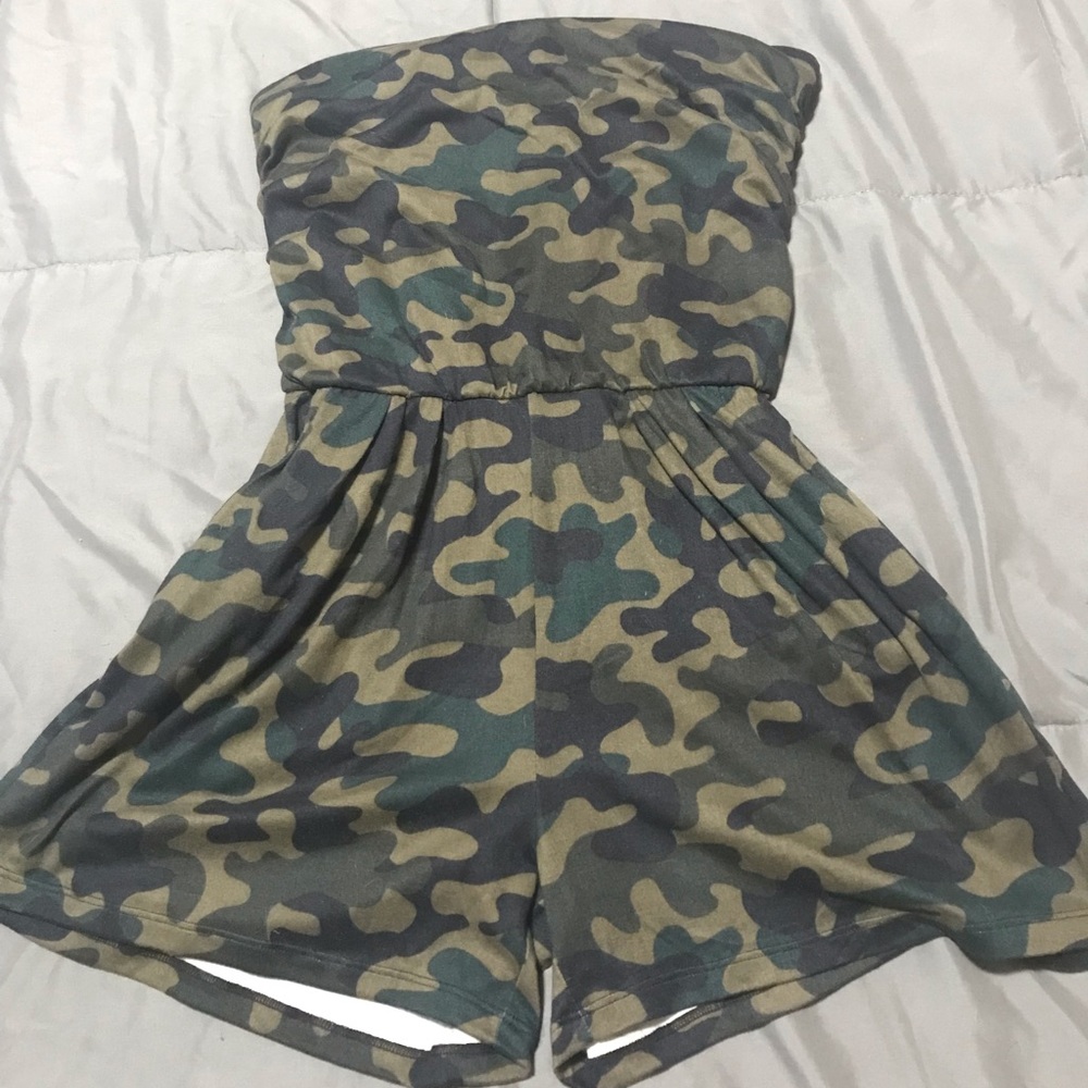Camo romper
